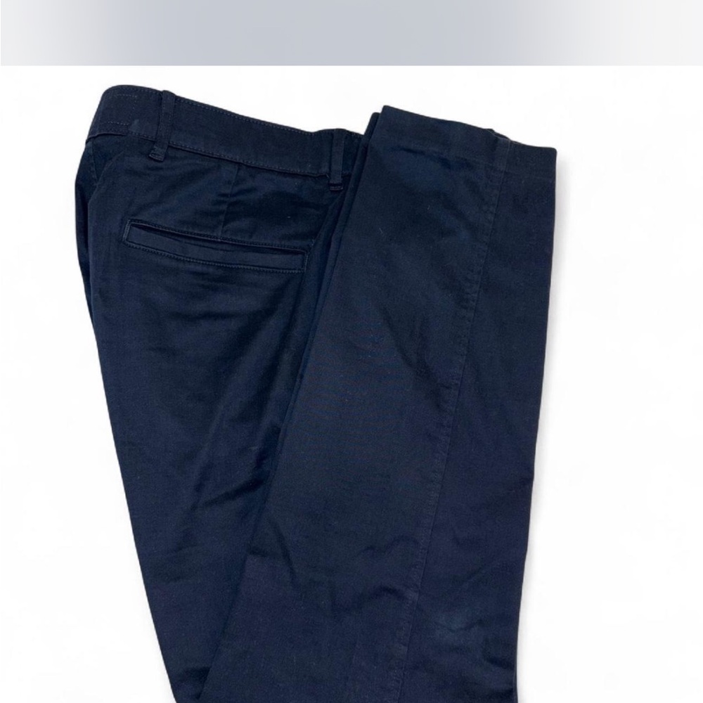 Abercrombie & Fitch Men’s Navy Athletic Slim Trousers- 32W x 32L